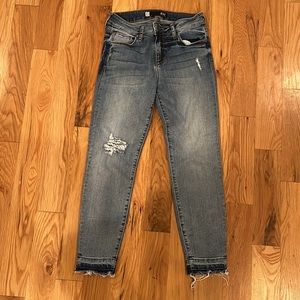 EUC Kut from the Kloth Diana Crop Skinny Jean